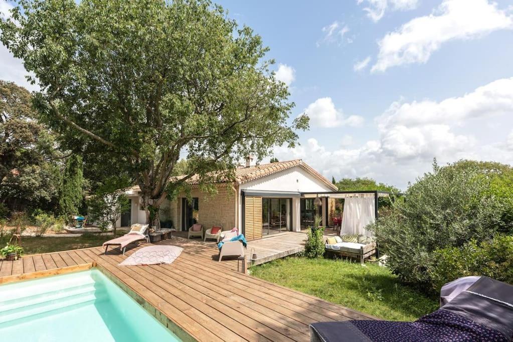 La Coursive : Belle Maison De Standing Avec Piscine Villa Montpellier Eksteriør billede